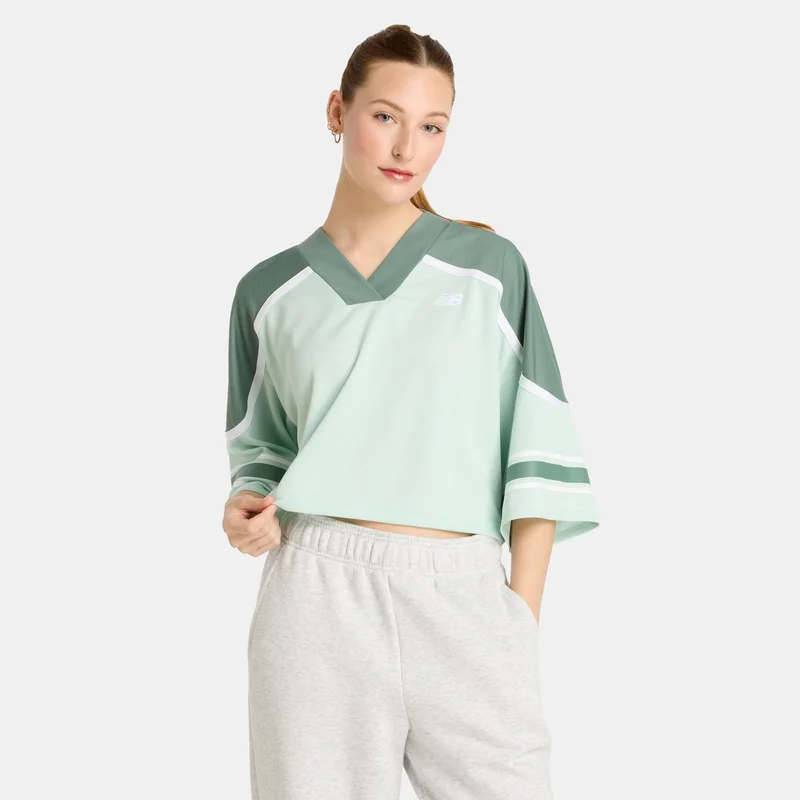 New Balance Women's Jersey Mesh T-Shirt